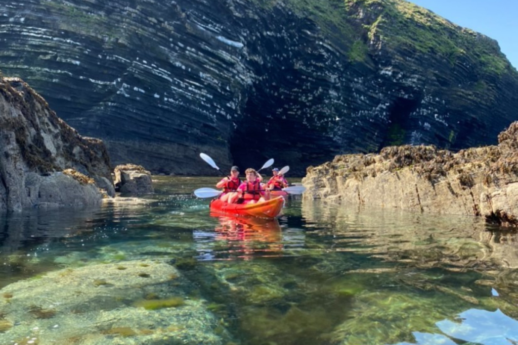 Kayaking On Cornwall Staycation