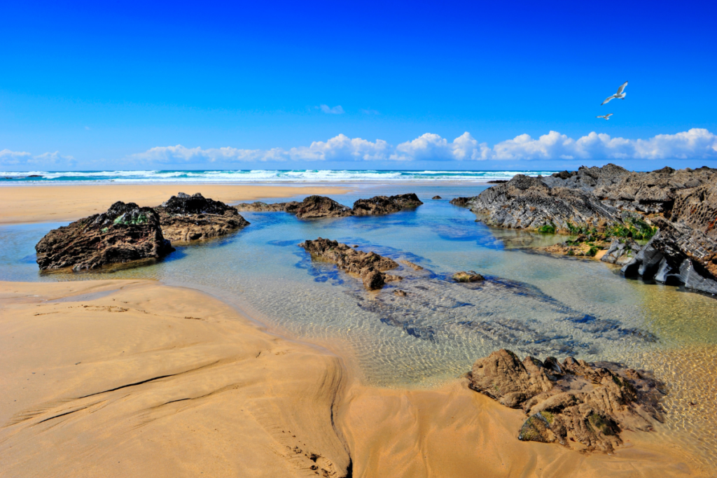 Cornwall Beaches For Families Treyarnon Bay